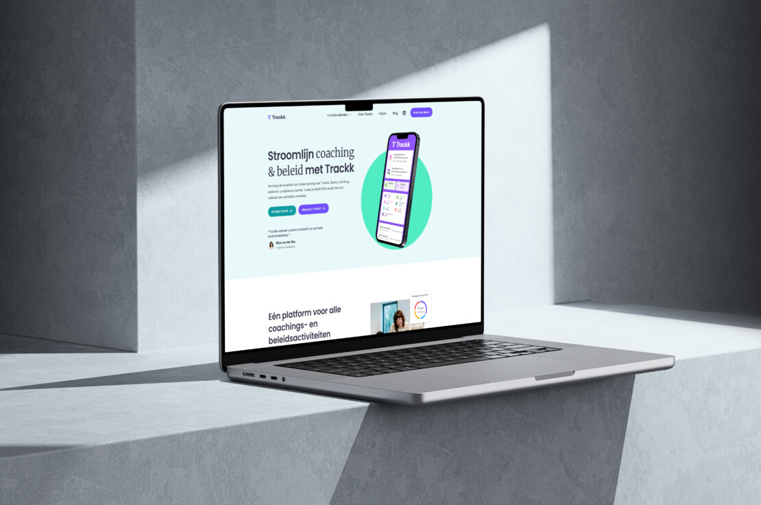 Trackk - From concept to market: complete SaaS platform development